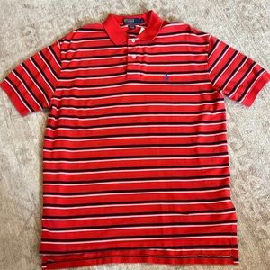 Men’s polo short sleeve knit shirt